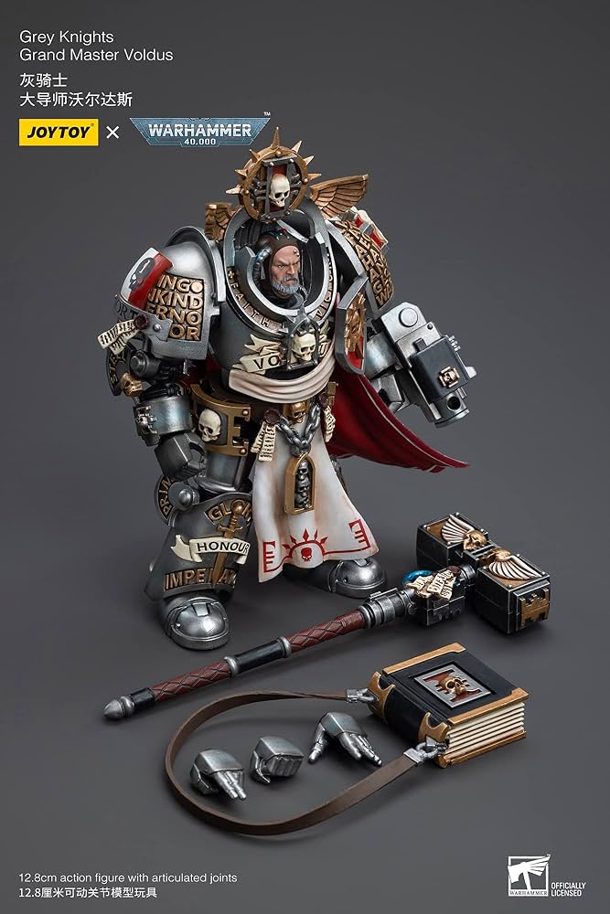 ウォーハンマー フィギュア グレイナイツ 、グランドマスター ヴォルダス13cm Amazon.co.jp: JoyToy ウォーハンマー 40K グレイナイツ